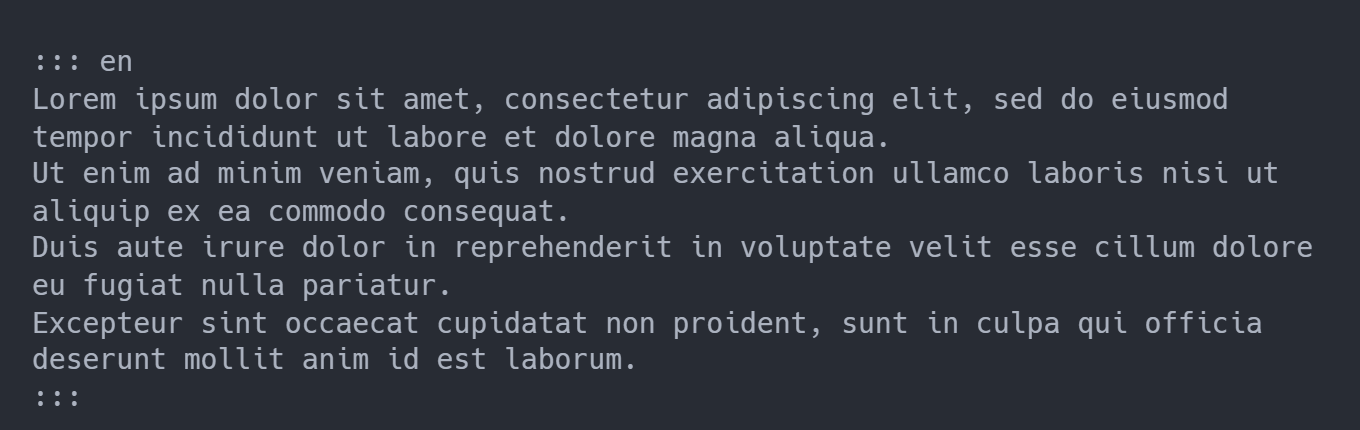 Wrong End Line Syntax - Dark
